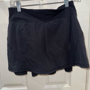 Lululemon Classic Black Athletic Skirt